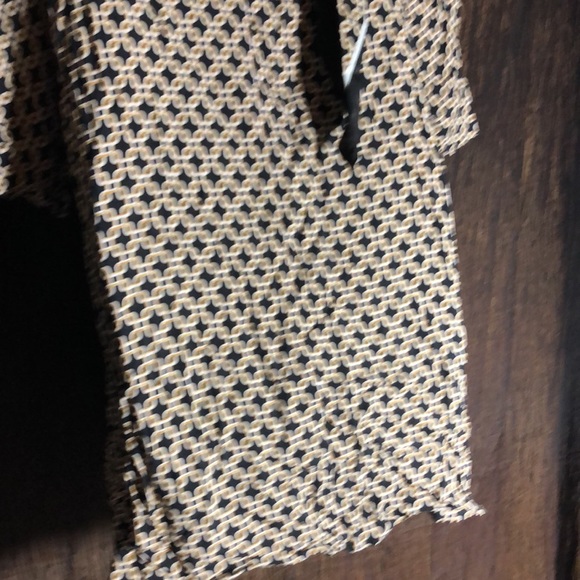 H&M women’s blouse with matching scarve sz 2 - Picture 7 of 9